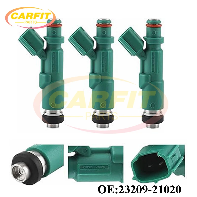 4PCS High Quality New OEM 23209-21020 23250-21020 Fuel Injectors For Toyota Prius Echo Scion XA XB 1.5L L4 2001-2009 Auto Parts