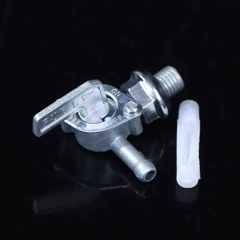 Válvula de cierre de combustible para grifo de manguera de 1/4 ", 1 Uds. Interruptor de tanque de motor de Gas generador M10 reemplazo Universal