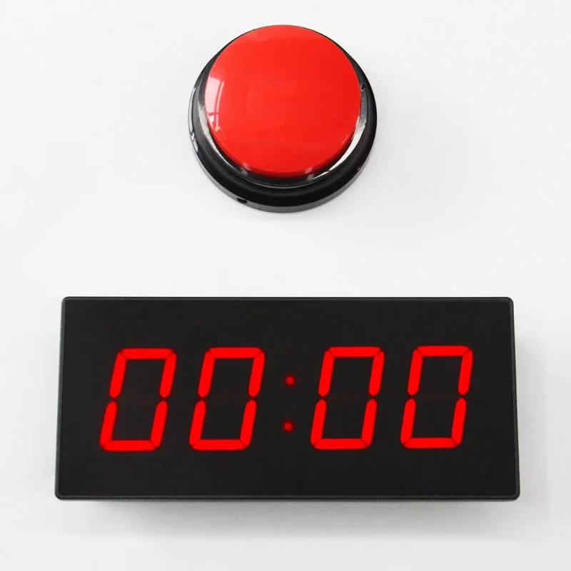 Popular Game Challenge 4 Digit LED Digital Display 10 Seconds Challenge Timer