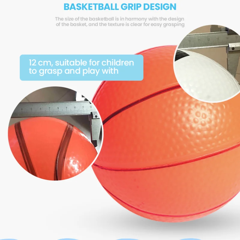 2 In 1Children's Basketball Stand and Football Goal Set Kids Toy Portable Detachable Sports Outdoor Indoor Family Game Gifts