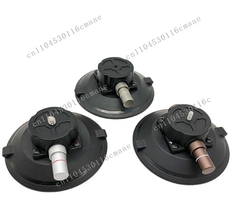 High Quality Rubber Metal Pump Shell Glass Lifter Vacuum Suction Cup 6 Inch with M6 M8 1/4 "3/8" Thread