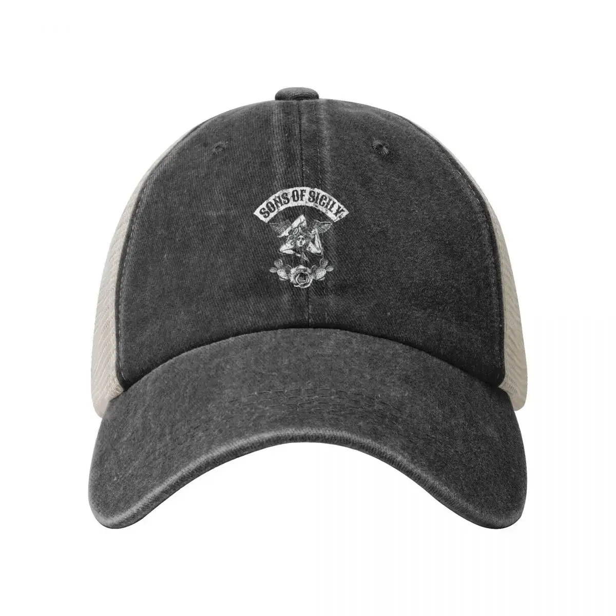 SONS OF SICILY Baseball Cap Bobble Hat custom Hat |-F-| birthday Women's Golf Wear Men's