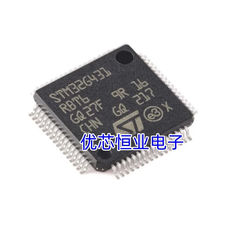 2-10PCS STM32G431RBT6 STM32G431 STM32G431RB STM32G LQFP-64 Chips IC Original Stock Available, Fast Shipping.