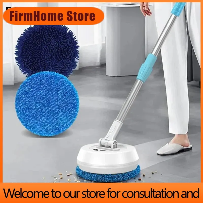 FirmHome StoreWireless Electric Spin Mop Cleaning Machine Automatic 2 In 1 Wet & Dry Home Cleaner Car Glass Ceiling Door Windows