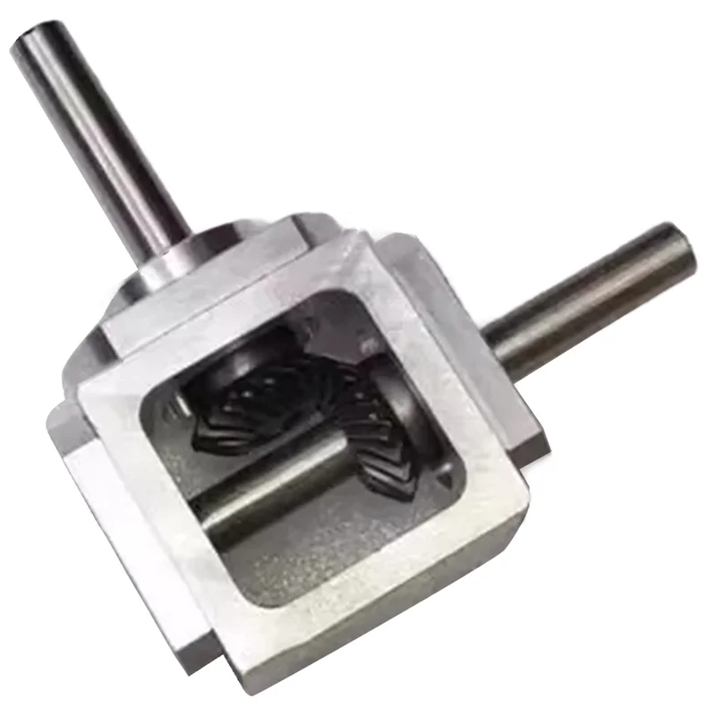 

1:1 поперечный коммутатор, прямоугольный привод, редуктор 1 м, 20 т, 8 мм, спиральный конический редуктор