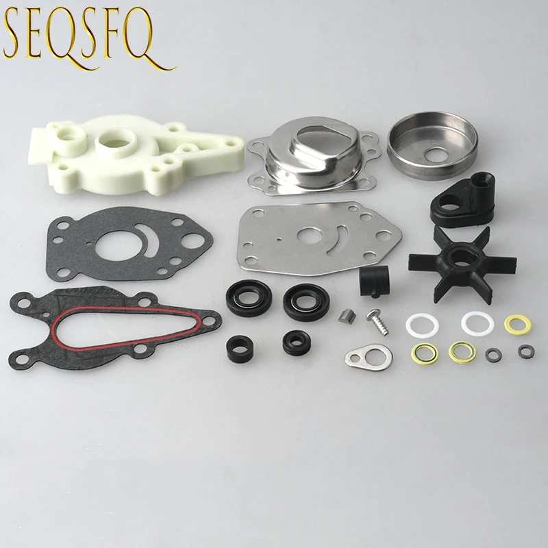 Kit de reparación de impulsor de bomba de agua 46-42089A5 para Mercury Mariner 6/8/9.9/10/15 HP, fueraborda de 2 tiempos 46-42089A5 47-42089A3