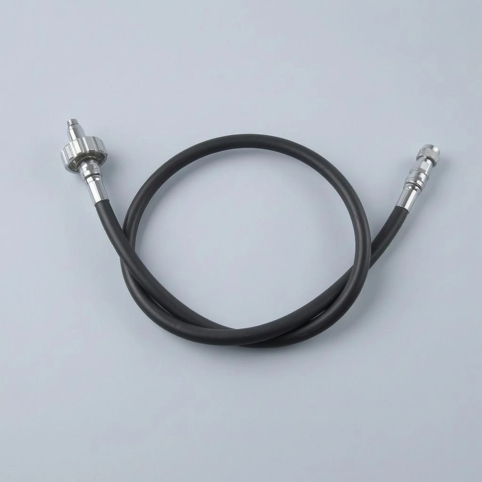 

Regulator Maintenance Hose Knurled Coupling Flexible Black Regulator Hose Diving Gear Lightweight Non-Adjustable