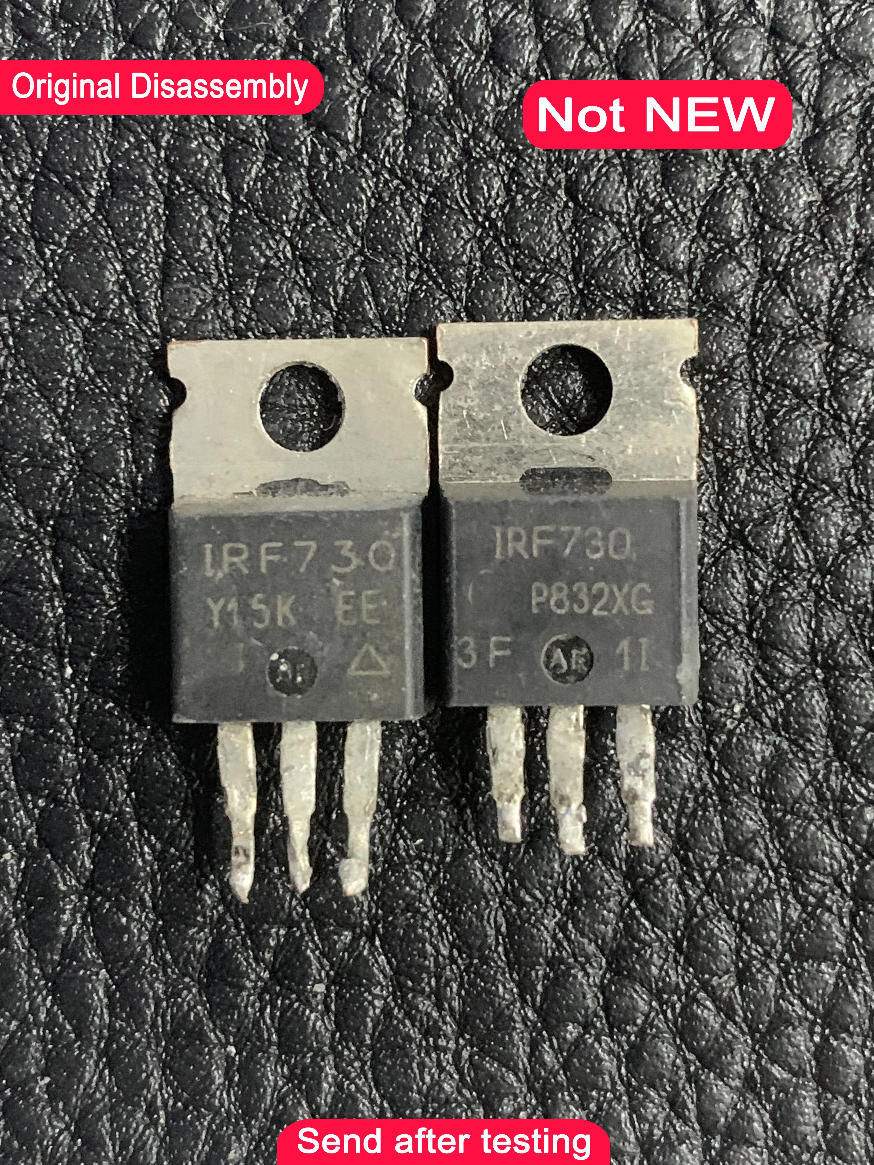 Used 10pcs IRF730 IRF730B IRF730A IRF730PBF TO-220 100% In stock