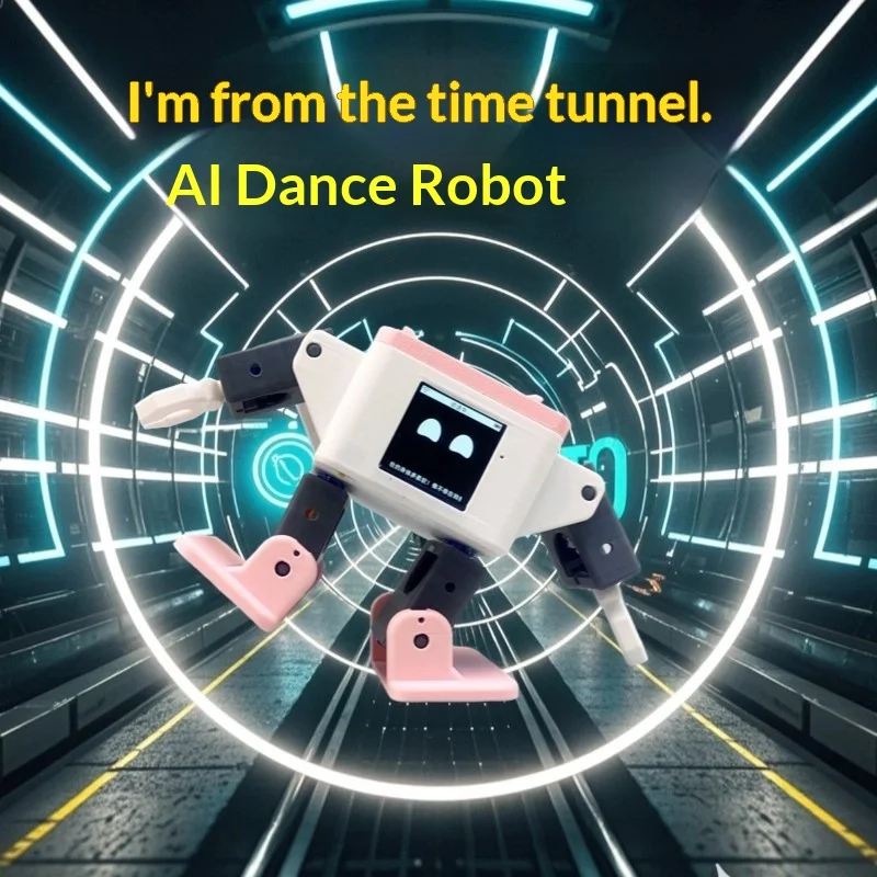 Picture 6: AI Smart Robot Desktop Otto Robot ESP32-S3 Intelligent Interactive Chat Dancing Robot DIY Development Board Kit Gifts