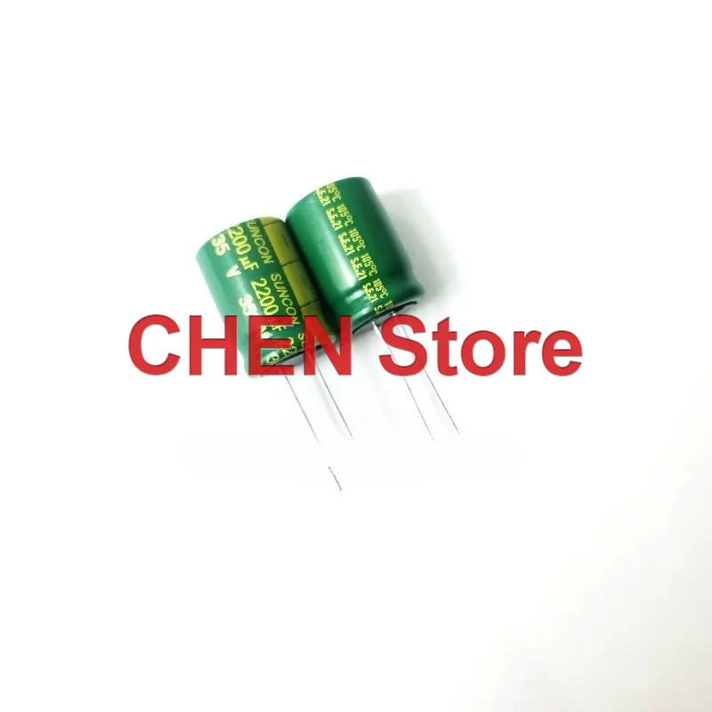 

20PCS/lot original SUNCON CX 35V2200UF 18X25MM electrolytic capacitor 2200UF 35V Free Shipping 35ME2200CX