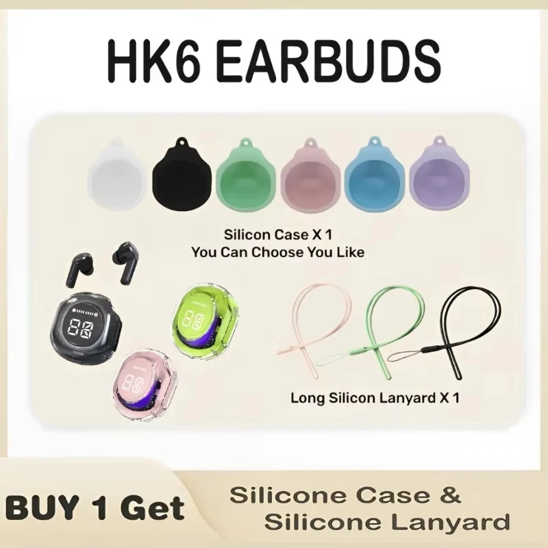 (اشتر سماعة الأذن واحصل على: حافظة واقية + حبل) Air39 Earbuds TWS Bluetooth 5.3 HIFI Bass سماعة رأس لاسلكية سماعة رأس رياضية