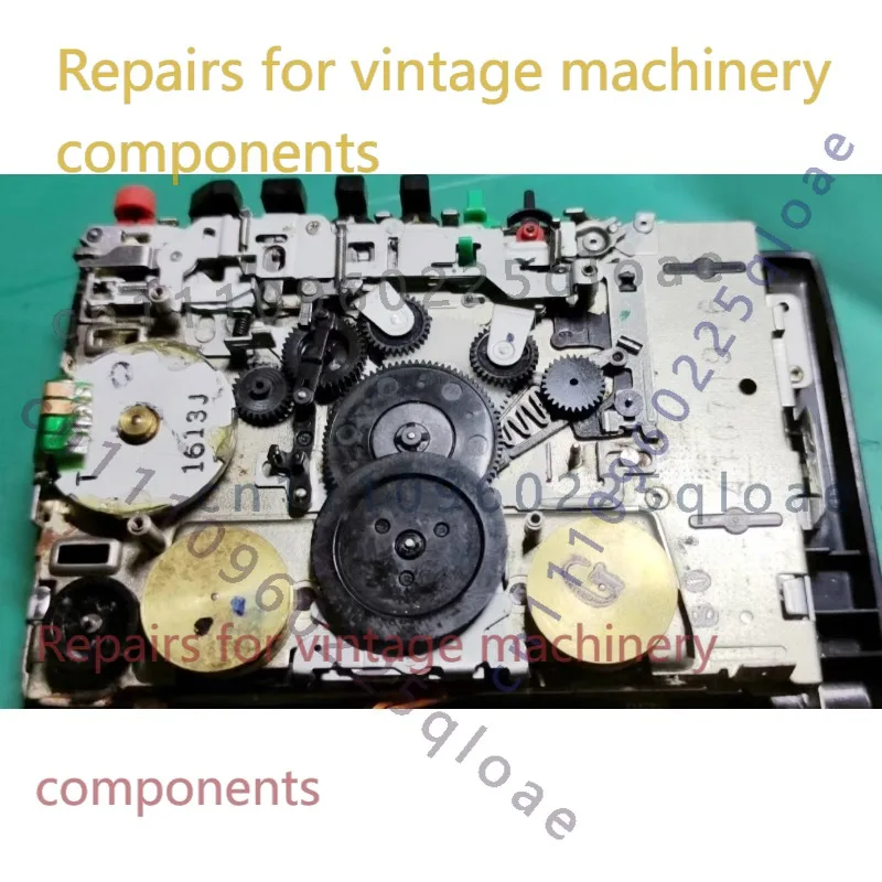FOR Sony WM-150 WM-170 Vintage Walkman Accessories 3 Pieces White Drive Gears Wearproof Transmission Replacement Spare Parts