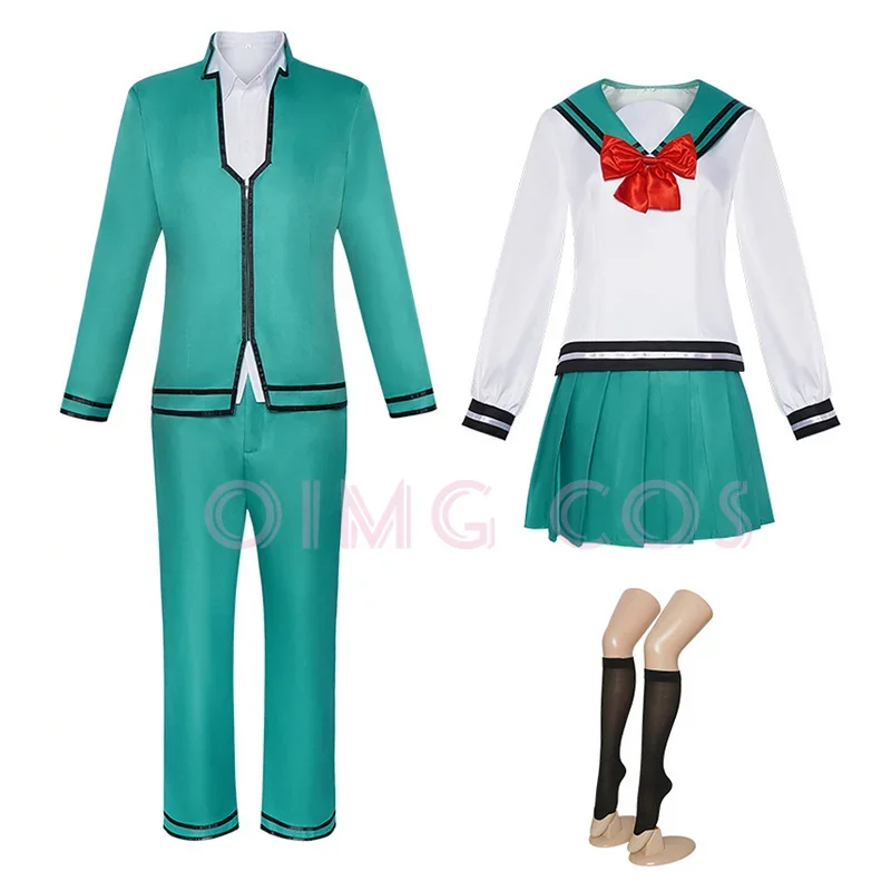 Das katastrophale Leben von Saiki K Saiki Kusuo Cosplay-Kostüm Teruhashi Kokomi Karnevalsuniform Anime Damen Halloween-Kostüme Spiel