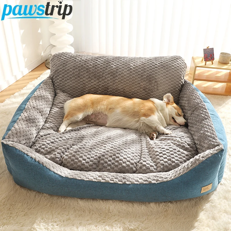 

Winter Warm Dog Bed Comfortable Dog Sleeping Mat Soft Pet Sofa for Cats Small Medium Dogs Cozy Puppy Sleeping Bed Pet Supplies