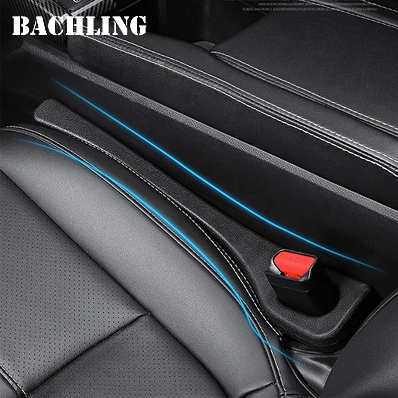 Car Seat Gap Filler Universal PU Leak-proof Filling Strip Anti-Drop Seat Gap Strip With Hole universally applicable to all cars