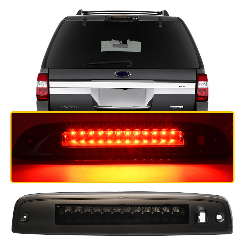 For Ford Expedition 03-16 Led Third Brake Light High Mount 3rd Cargo Lamp for Lincoln Navigator 03-16