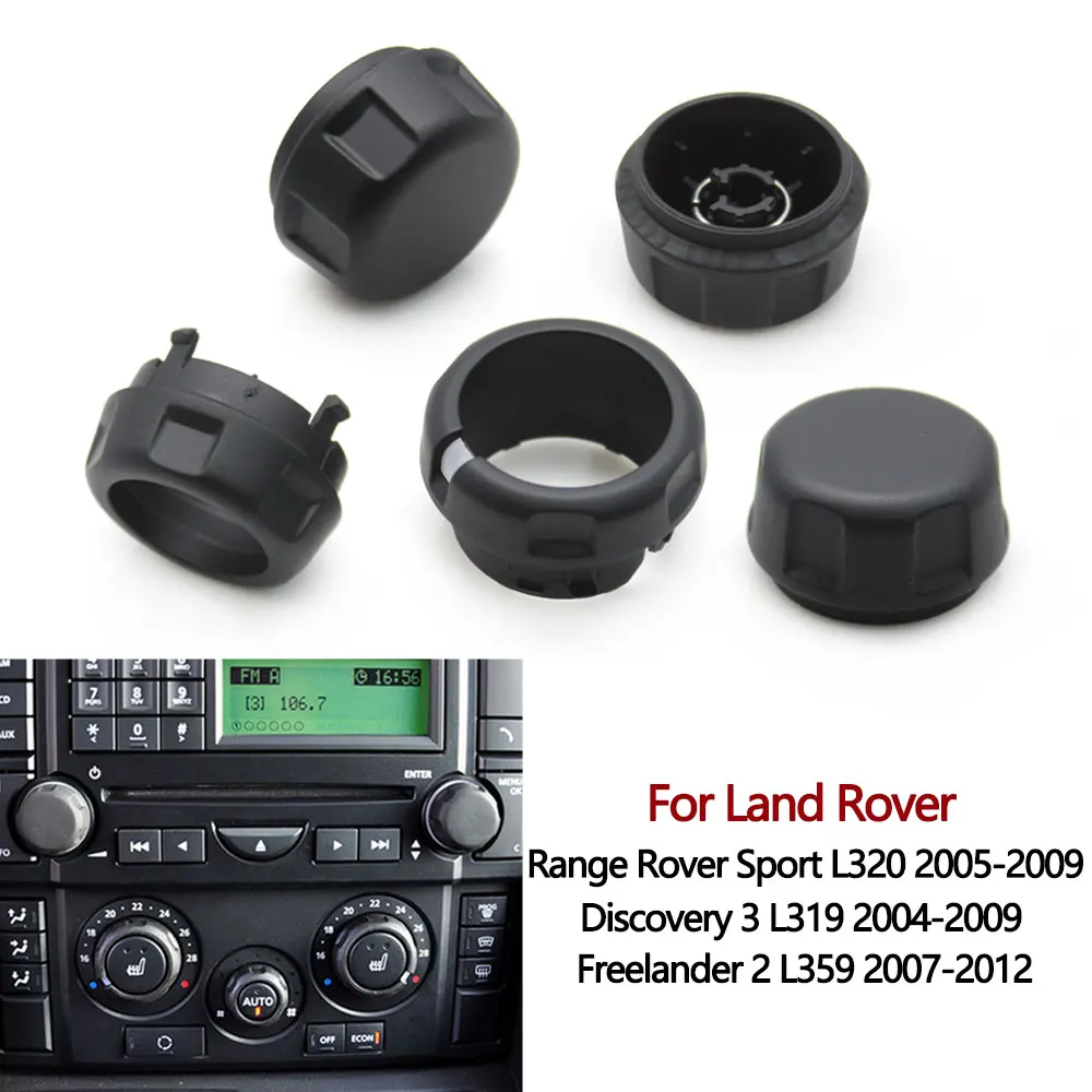Auto-Konsolen-Drehknopf für Lautstärke, Klimaanlage und Temperatur, Radio-Drehregler für Land Rover Range Rover Sport L320 Discovery 3 L319 Freelander 2 – Detail 1