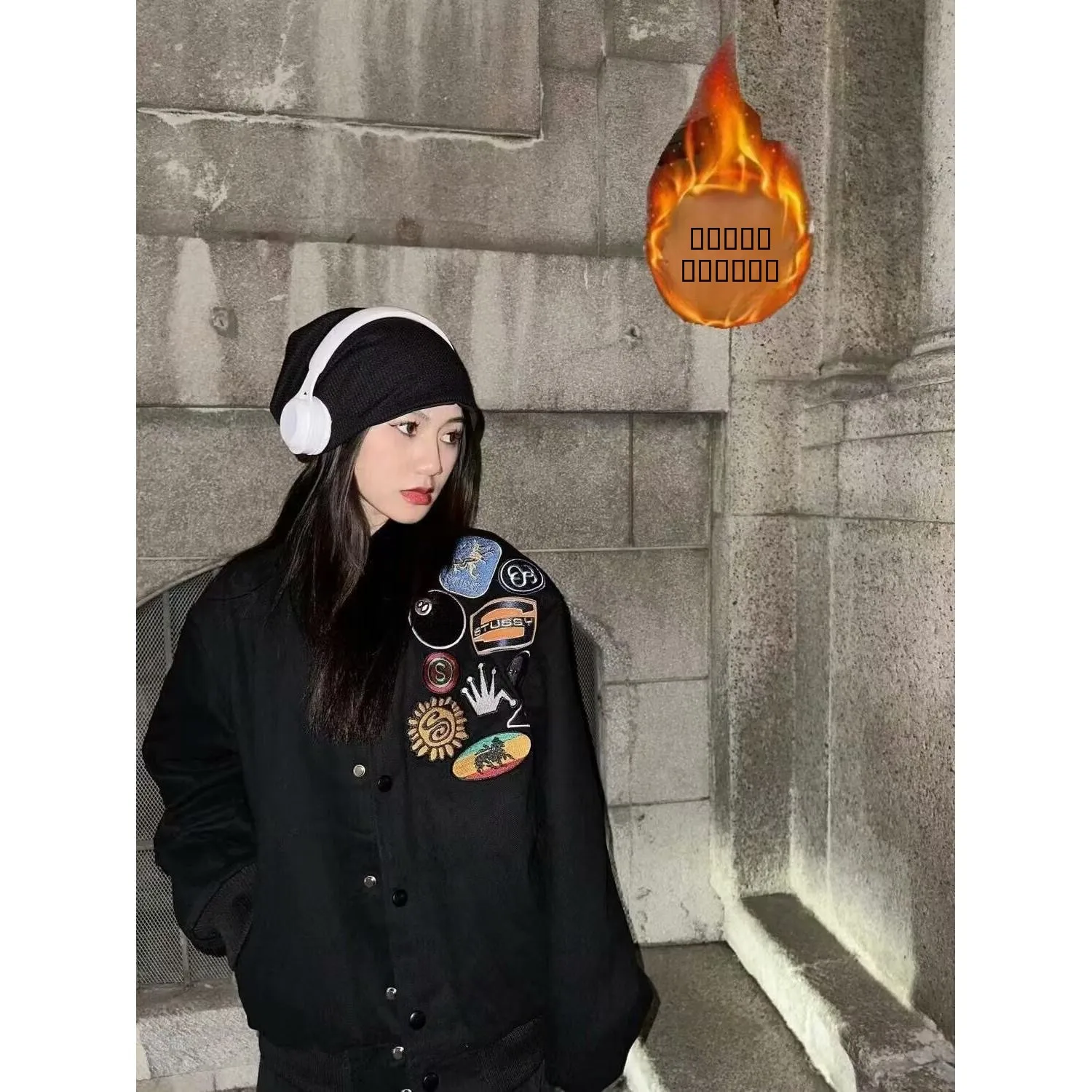 

ex Thiened Хлопок Jaet Весна Осень Зима Street Sle Повседневная верхняя одежда Теплое пушистое пальто с бейсбольным воротником на подкладке