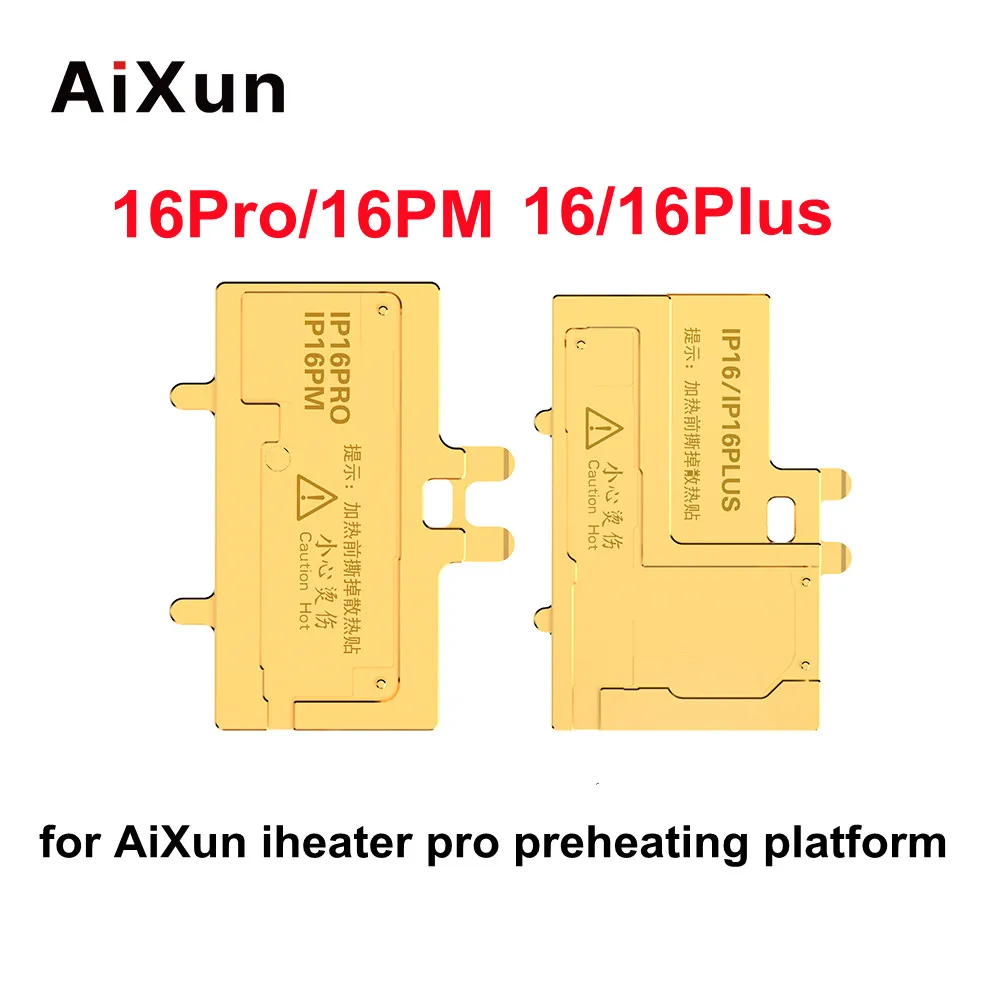 JCID AIXUN IHeater Pro 16, 16 plus, 16 pro 16 pro max, форма для станции предварительного нагрева для материнской платы iPhone, многослойное разделение нагрева, ремонт