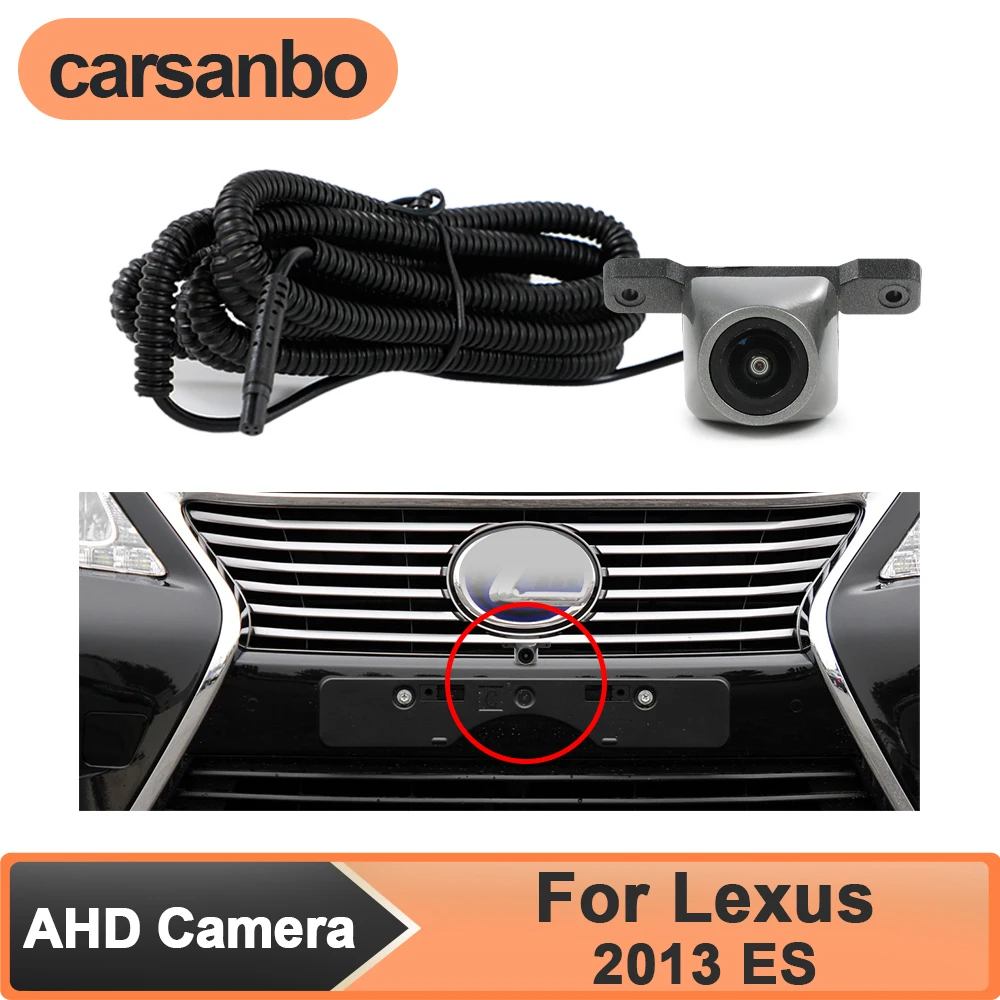 

Carsanbo AHD 1080P Night Vision 150° Car Front View Camera for Lexus 2013 ES Fisheye Lens Waterproof Parking Monitoring System