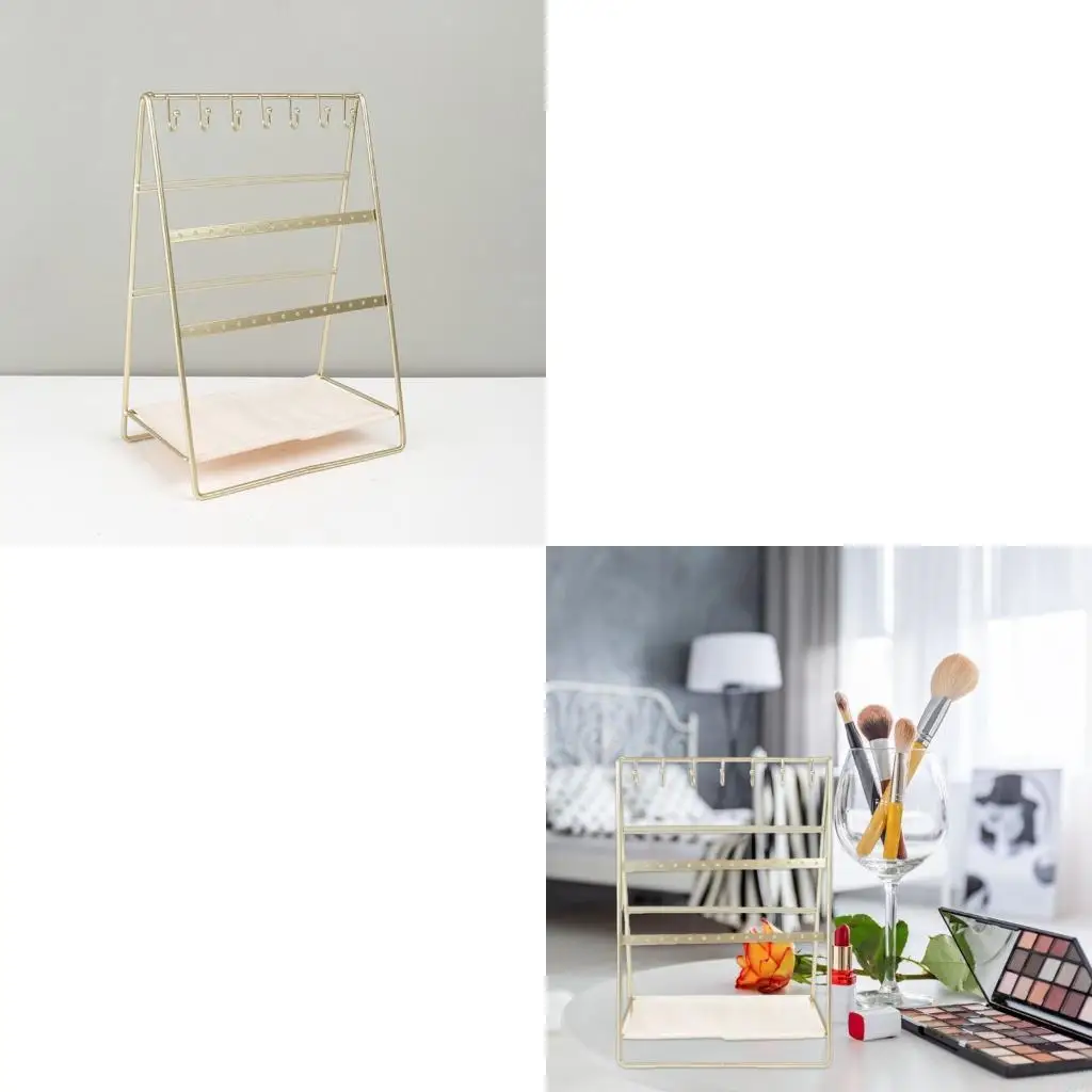 

Компактная 6-ярусная подставка для хранения ювелирных изделий для организации серег-браслетов