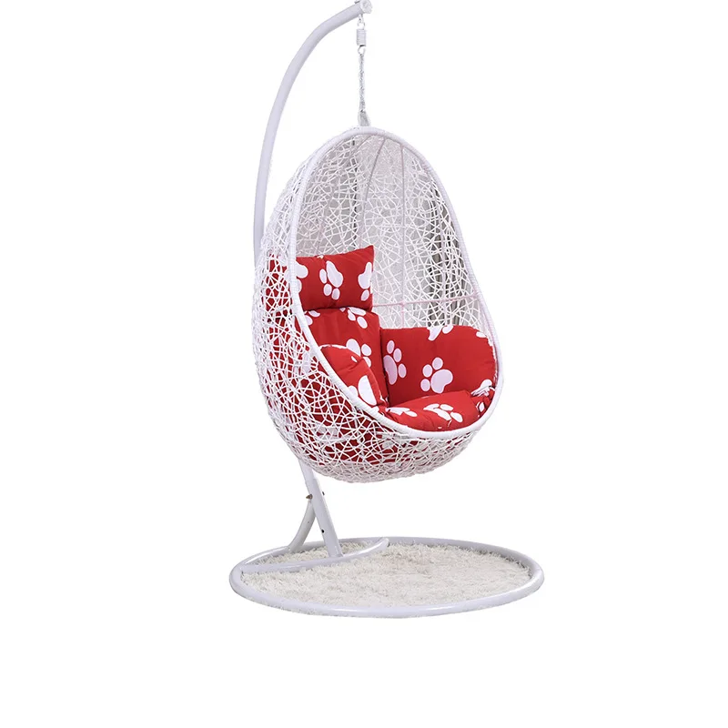 Outdoor Indoor Hanging Basket Rattan Chair Single Swing, Viral Hammock Rocking Chair & Double Cradle Lazy Chair