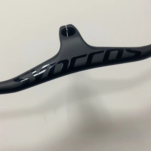 Imagen 2 del producto SYNCROS Manillar y vástago MTB integrados de fibra de carbono 28,6 mm para bicicleta de montaña 70/80/90/100 mm 600-800 mm negro mate