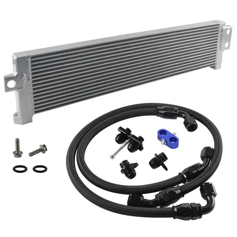 Fit For BMW Oil Cooler Nylon Braided Kit PerformanceM3 M4 M2 S55 F80 F82 F83 F87 F8X 15-20