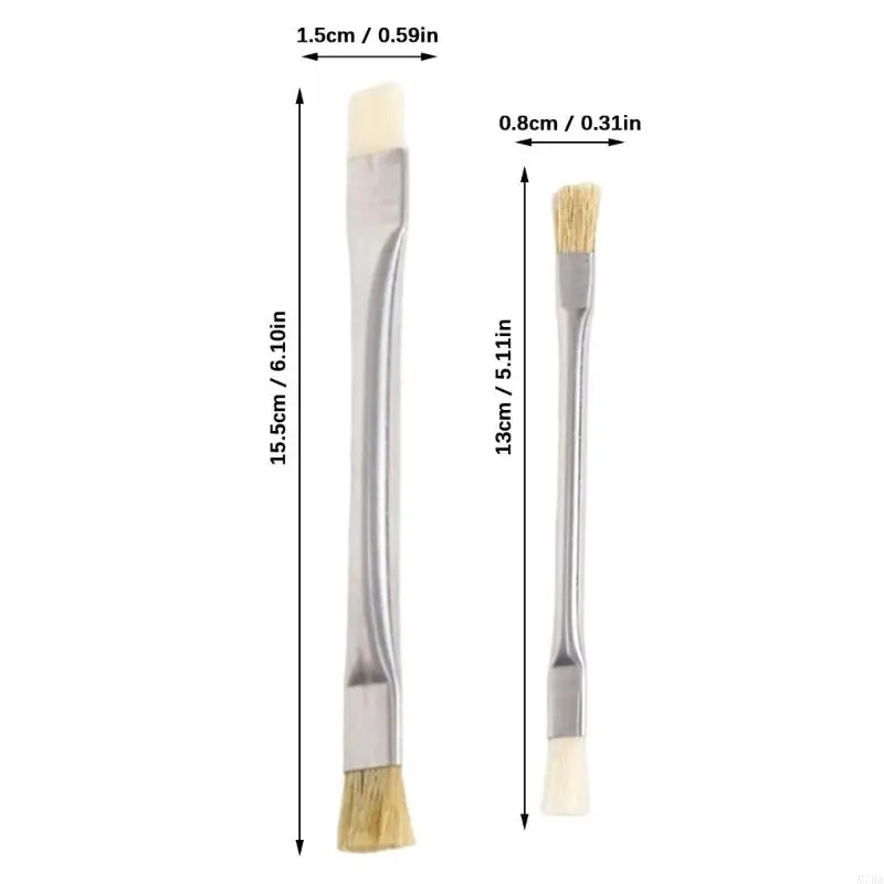 M7DA مضاد للفرشاة المستقلة تنظيف الفرشاة تنظيف فرشاة الكمبيوتر إصلاح مزدوج نهاية الانتهاء #6