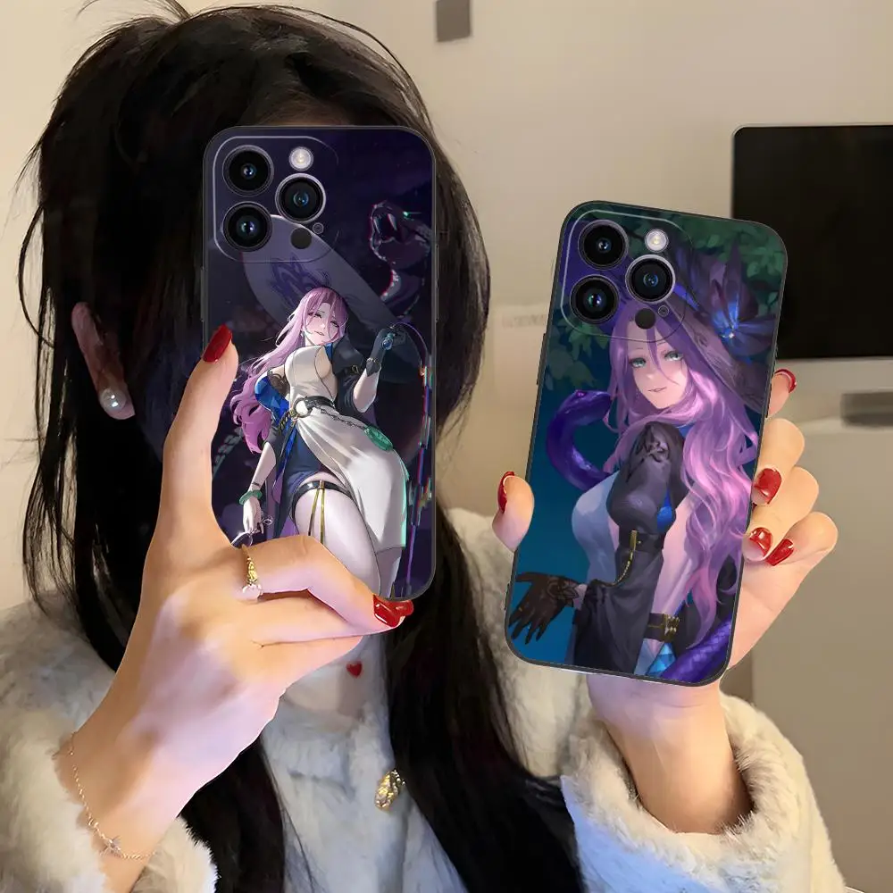 

Чехол для телефона Honkai Impact Jade для iPhone 17, 16, 15, 14, 13, 12, 11 X XR XS 8 7 Pro Max Plus, мини-цветный защитный чехол, роскошный
