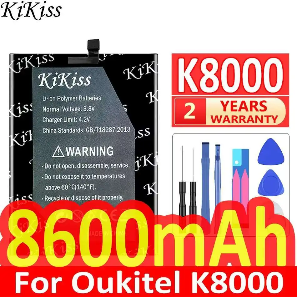 

8600Mah Safe Mobile Phone Battery High-Capacity For Oukitel K8000