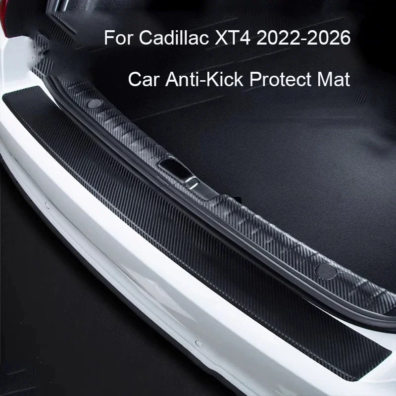 

For Cadillac XT4 2024-2026 Car B-Pillar Door Anti-Kick Protect Pad Trunk Anti-Dirty Scratch Resistant Auto Interior Accessory