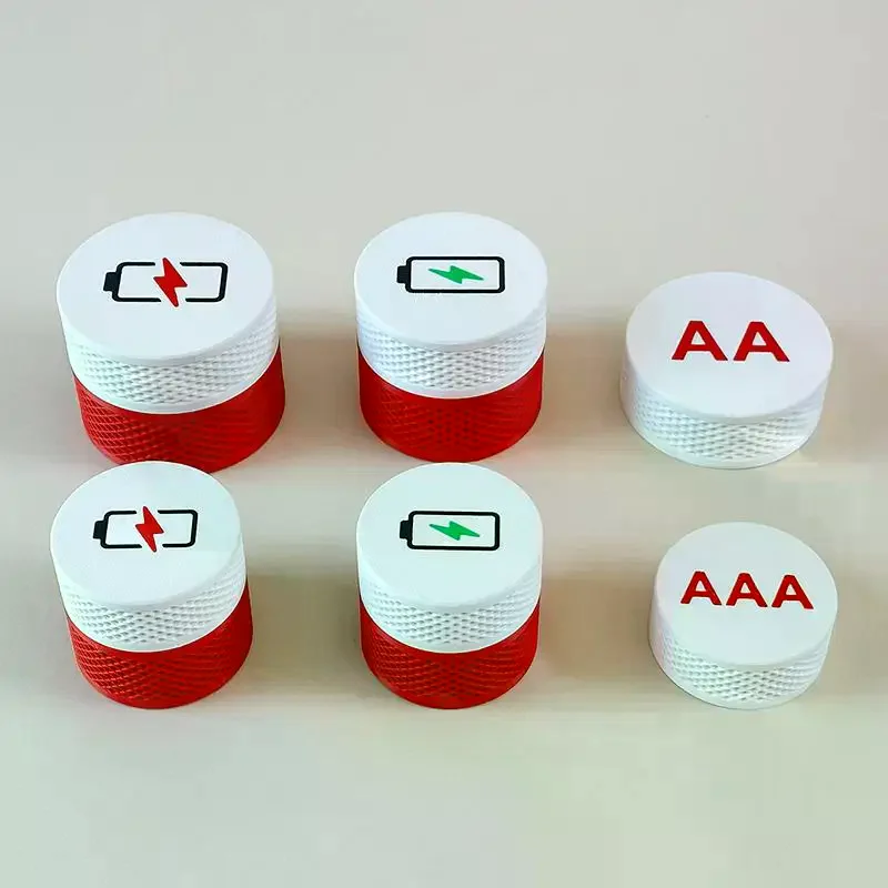 AAA/AA Battery Storage Box (Batteries Not Included) Battery Container Battery Holder Sealed Waterproof Portable Home Decor