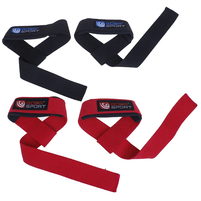 

1 Pair Antislip Weight Lifting Straps Deadlift Straps for Heavylifting Bodybuilding and Powerlifting