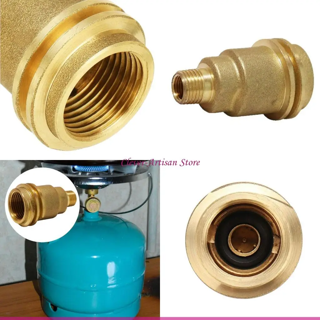 

E06B 1/4-дюймовая внешняя трубная резьба, быстрые разъемы, газовый адаптер, регулятор, сменный разъем для газового баллона, в