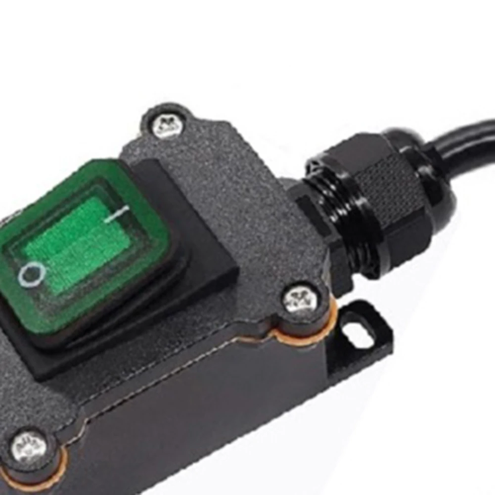 For SAE Connector Devices 12V Inline Power IP67 Inline Switch For Garden Lighting Waterproof Inline Power Switch view 5