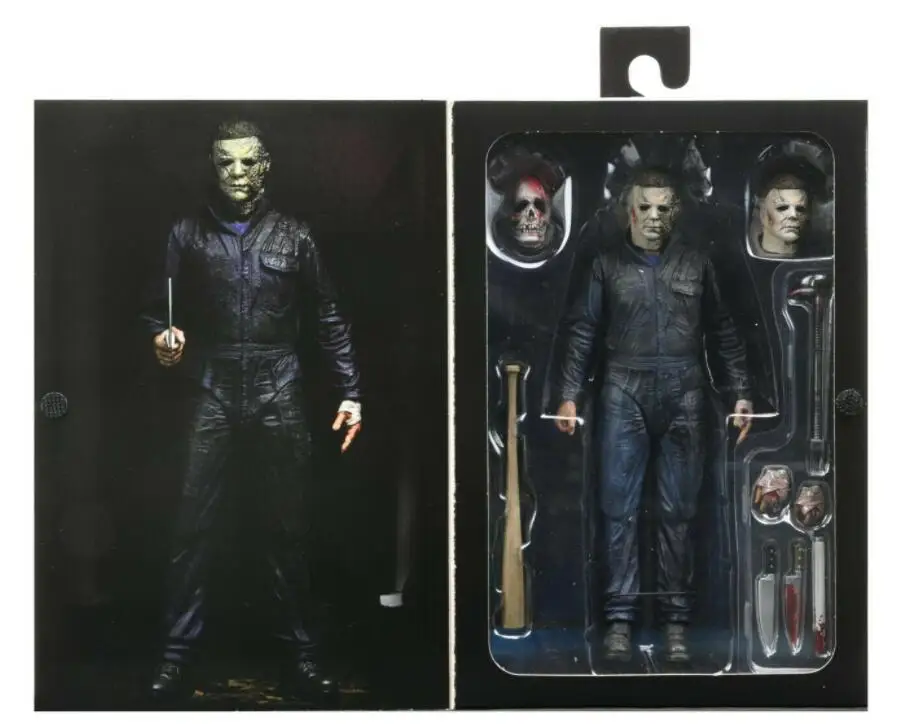 Halloween Kills Ultimate Michael Myers Action Figures Articulated Joints Moveable Model Toys 18cm