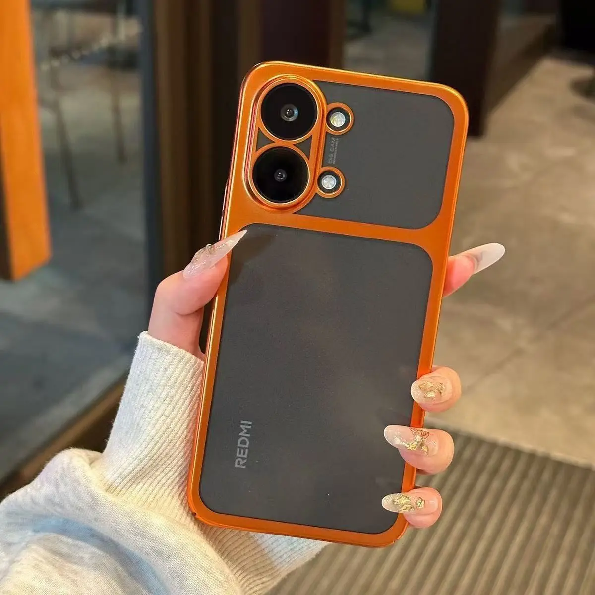 For Poco X8 Pro Max Case Premium Electroplated Matte Metal Button PC Cover For Poco X8 Pro Ultra-thin Shockproof Funda