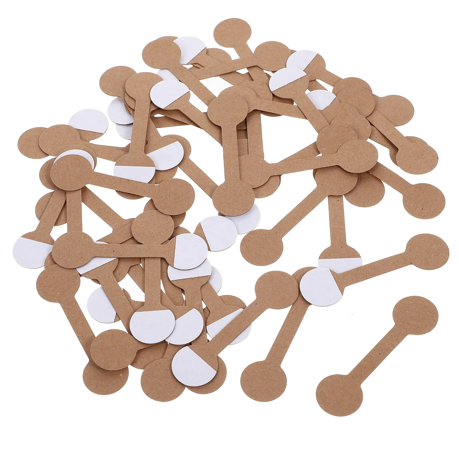 100 قطعة من علامات العرض اللاصقة، علامات أسعار المجوهرات، سهلة العلامات، خفيفة الوزن وعملية لإدارة المنتجات والتحكم في المخزون