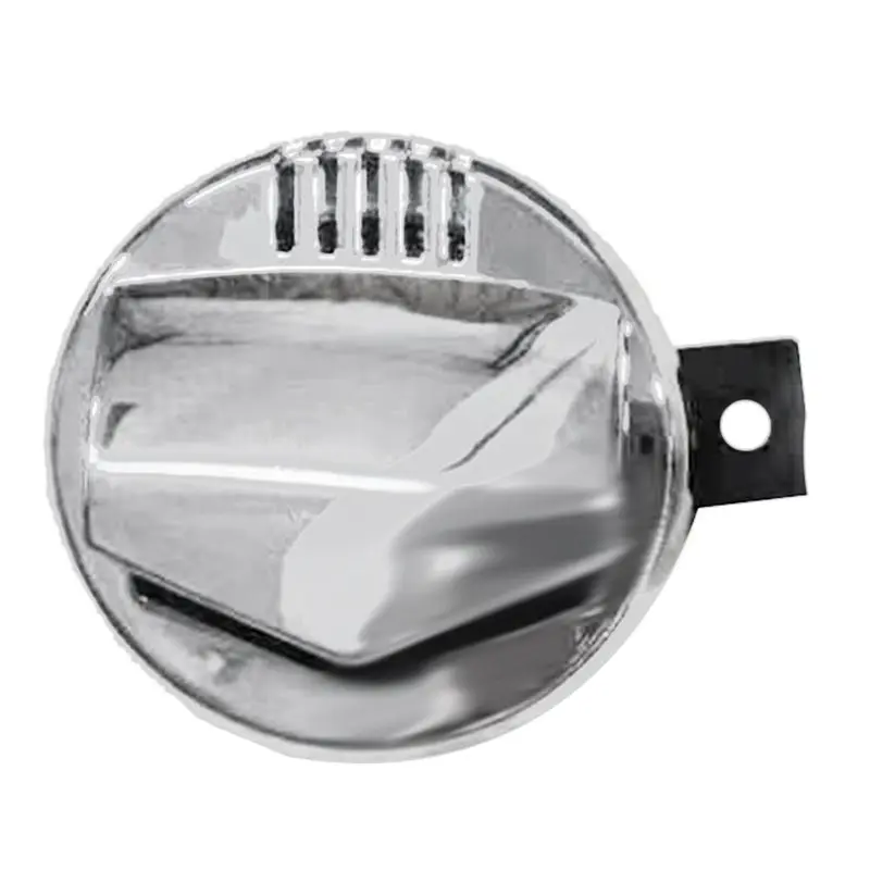 

AC54-Chrome Motorcycle 12V Super Loud 110Db 94Mm Electric Horn For Honda Kawasaki For Chrome Cover Motor Accessories