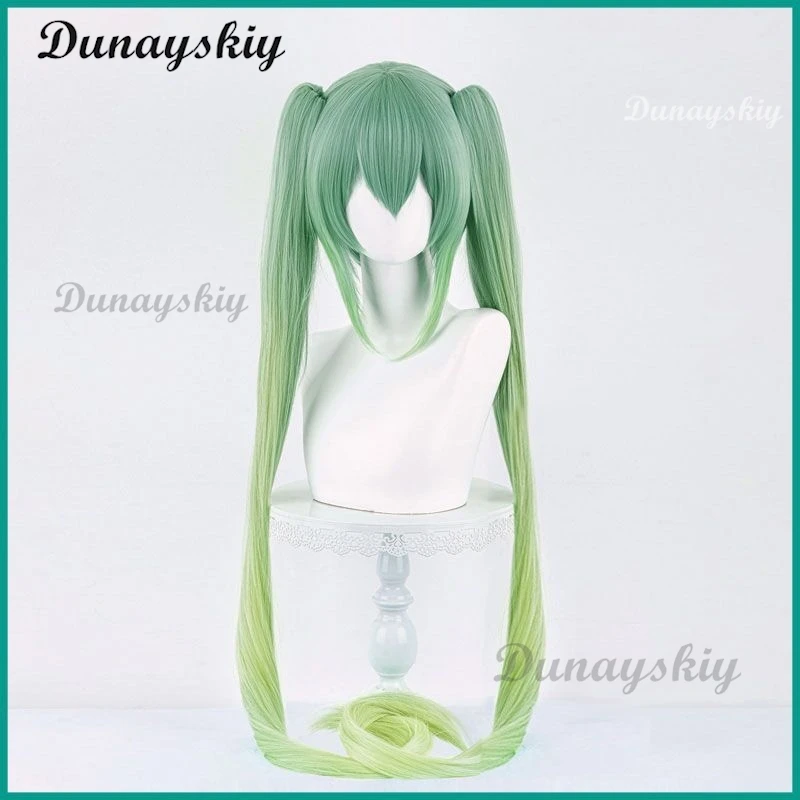 Miikuu Matcha الأخضر تأثيري زي للنساء ، ساحة بارفيه ، فستان بأكمام طويلة وواسعة ، فتاة كيمونو ، شعر مستعار ، هدايا حفلة عيد ميلاد ، جديدة