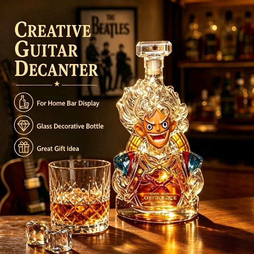 Decantador de Whisky con Forma - Glass Decanter Whiskey reseña y precio