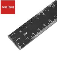 Ruler Inch Metric T-Marked Ruler T-Rail Ruler Marking Measuring Ruler With Slide Stops