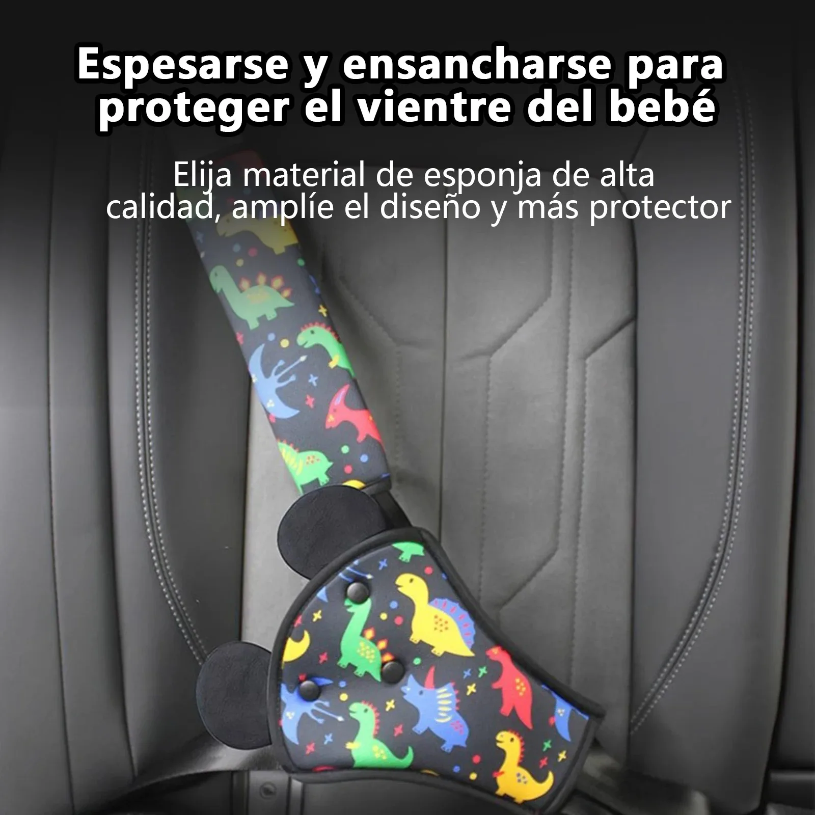 

Car Child Safety Belt, Seat Shoulder Guard, Anchor, Safety Belt Protection Cover, Anti Pinch Neck Limiter, Belly Guard