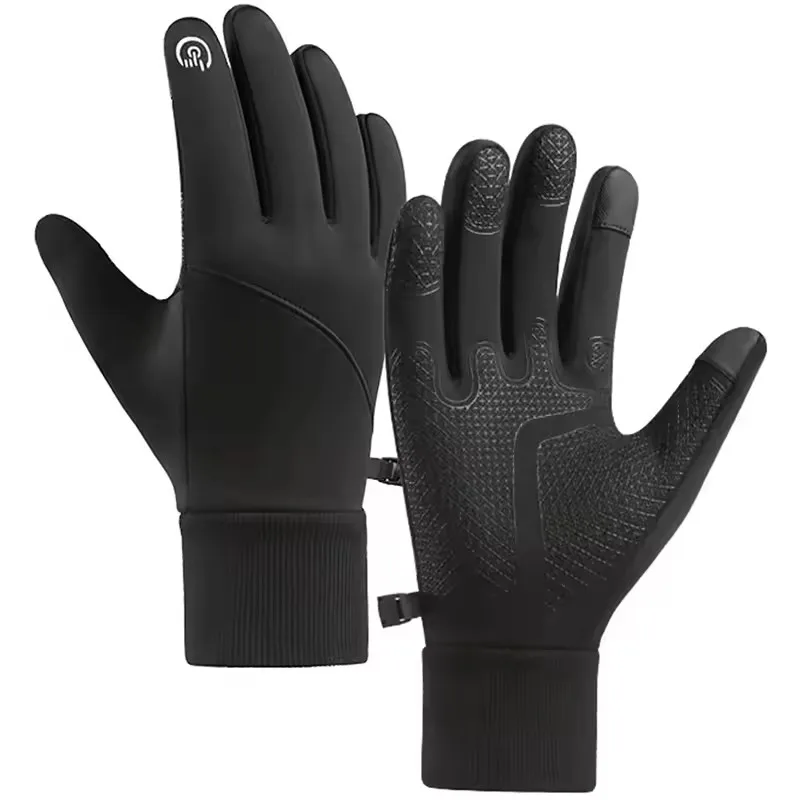 AliExpress NONE Autumn Winter Cycling Gloves Shockproof Anti-slip Windproof Warm Touchscreen Outdoor Hiking Skiing Riding Motorbike Glove Unisex