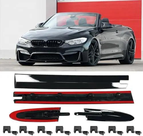 

Roof Hinge Cover Compatible E93 F33 F83 2006-2019 Black Sapphire 4PC
