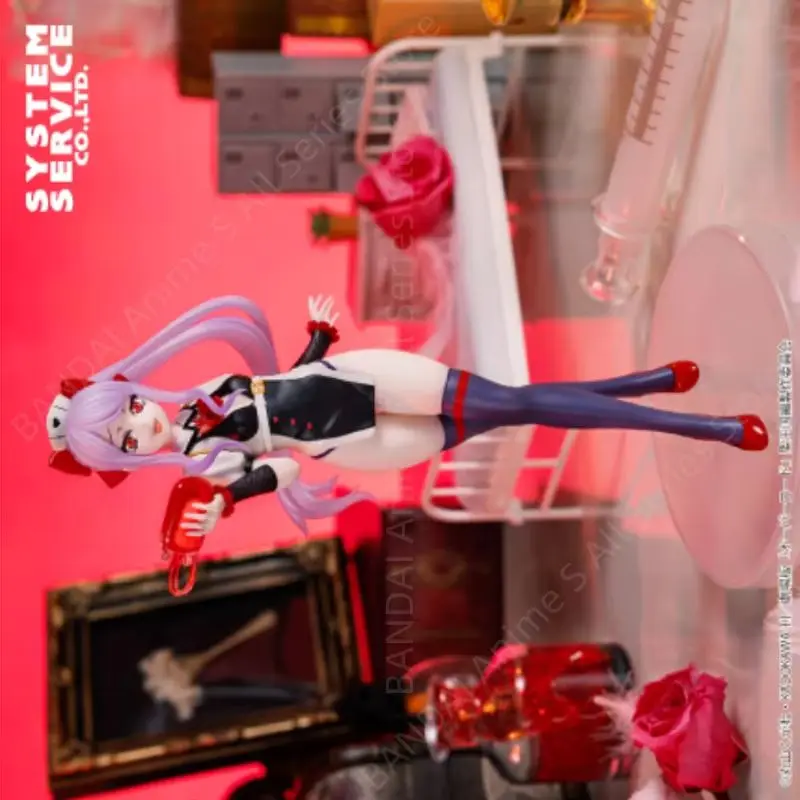 

【100%Authentic】System Service Original Overlord Shalltear Bloodfallen Vivit Figure Nurse Ver. Anime Character Model Decoration