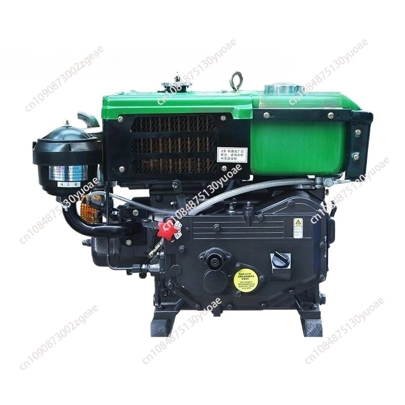 

Single cylinder water-cooled diesel engine condensing agricultural electricity starting small tractor