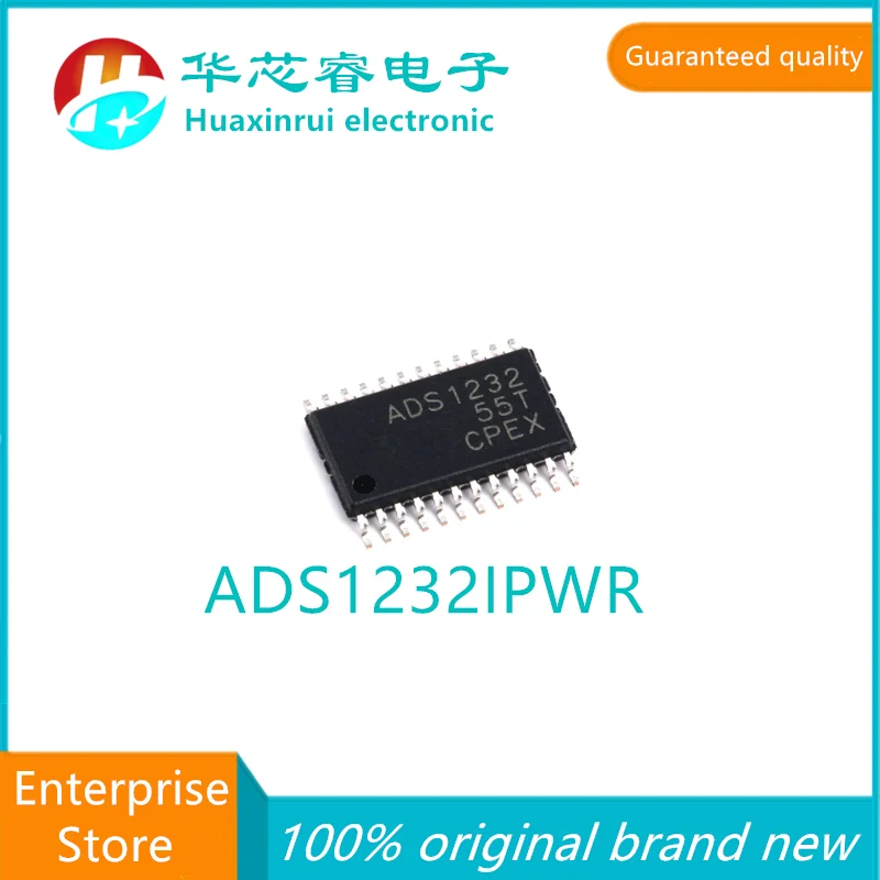 ADS1232IPWR TSSOP-24 100% original brand new ADS1232 analog-to-digital converter 24 bit 80SPS ADS1232IPWR