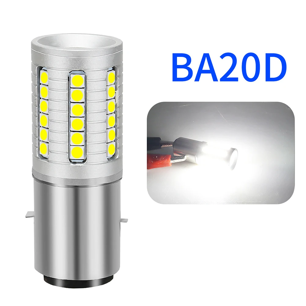H4 Motorcycle Light 12V LED Headlight Harsh Conditions As Shown Bifocal Lens Design Enhanced Visibility Light For Motorcycles